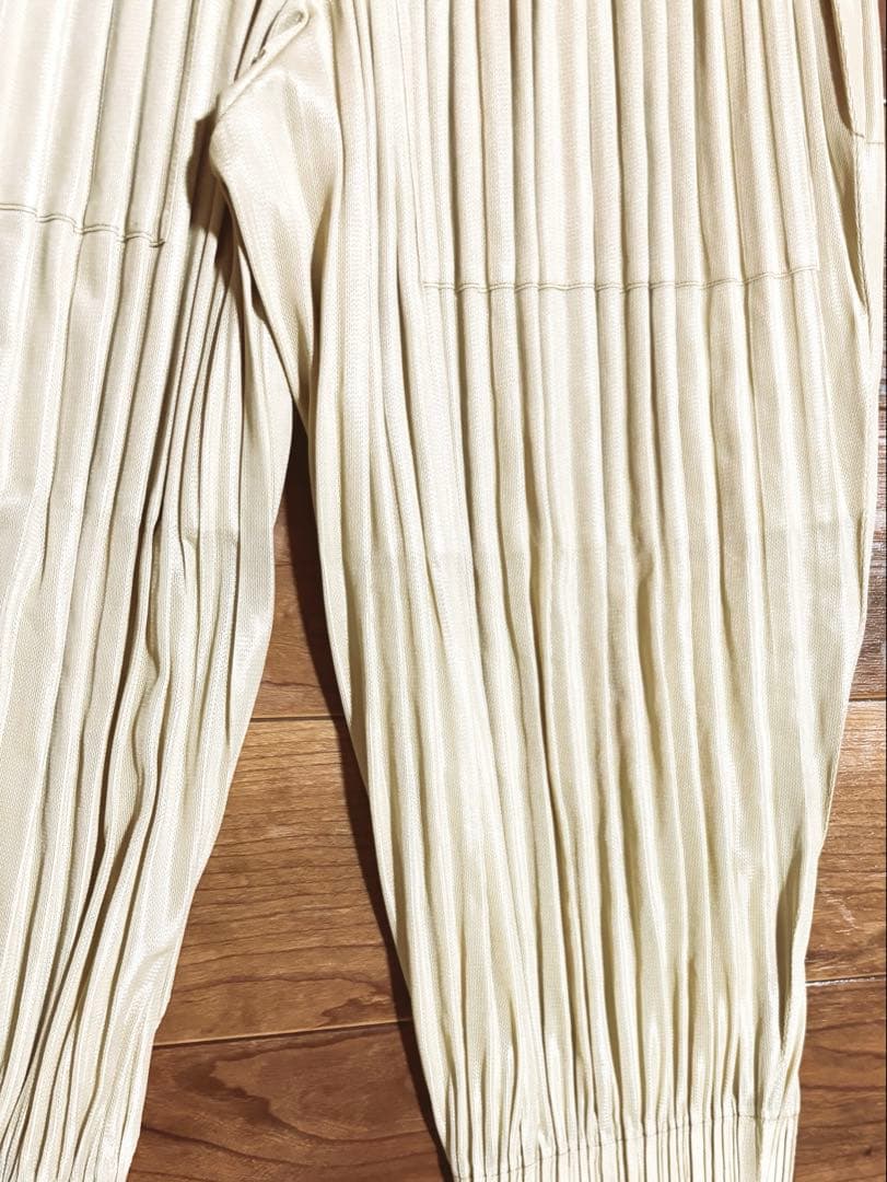 PLATS PLEASE プリーツサルエルパンツ レモンイエロー