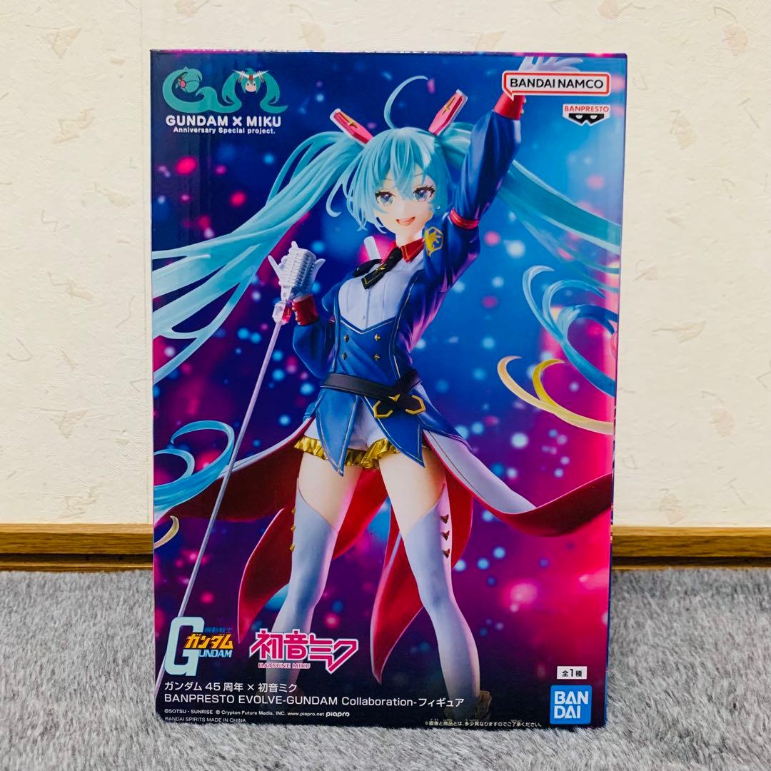 ガンダム45周年×初音ミク BANPRESTO EVOLVE - メルカリ