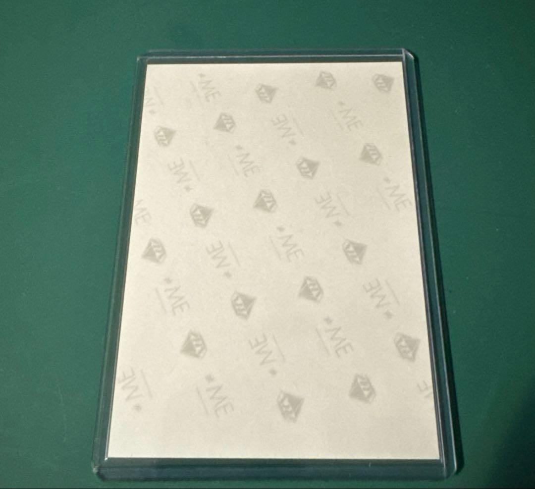 永田詩央里　ワタシアクセント　直筆