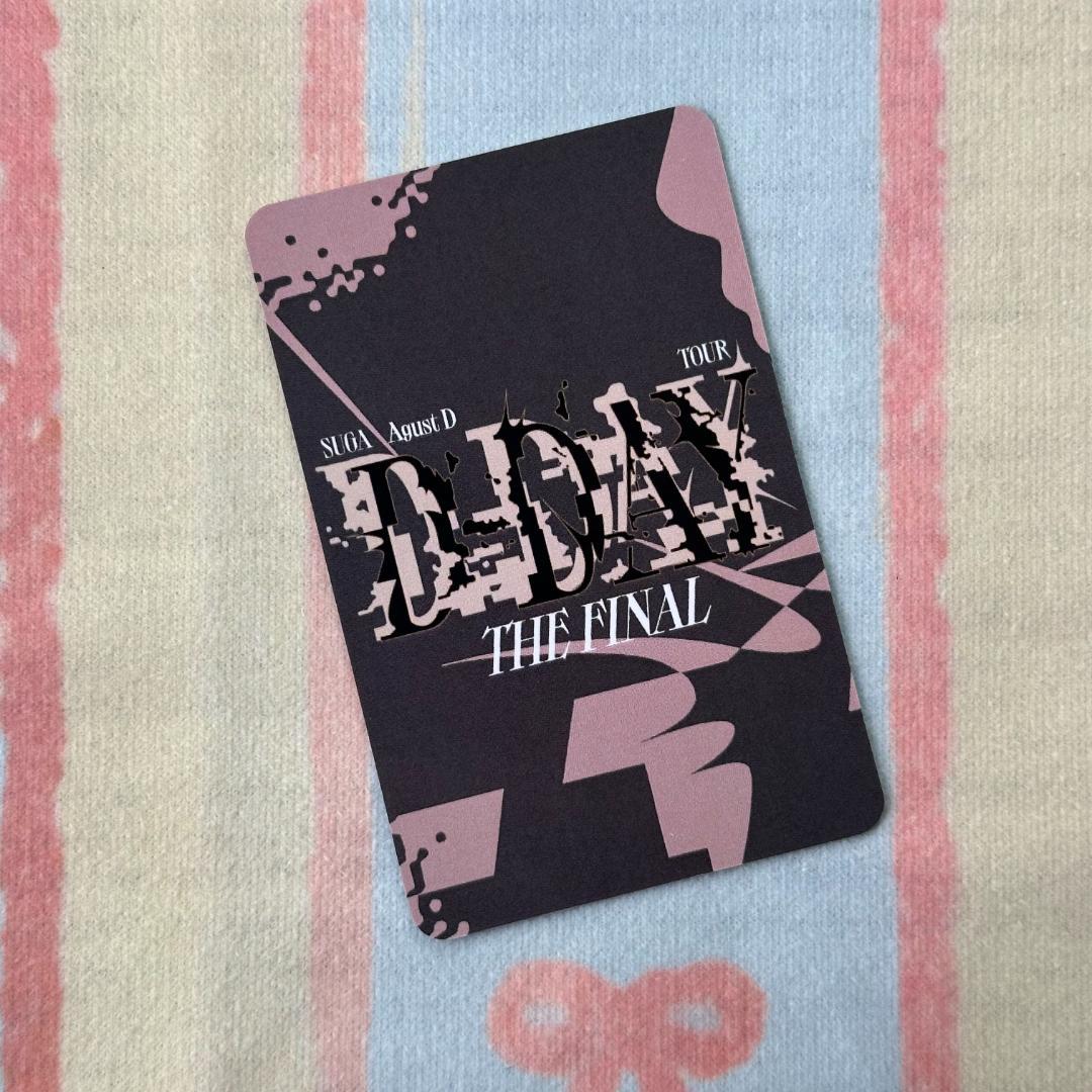 BTS D-DAY SUGA ユンギ ARMY ZONE AgustDトレカ - メルカリ