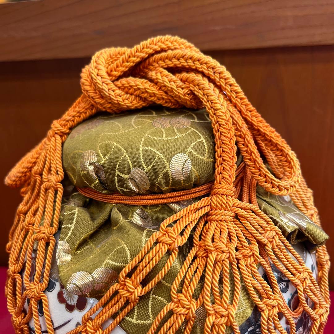 飾り壺茶道具仁清写梅月