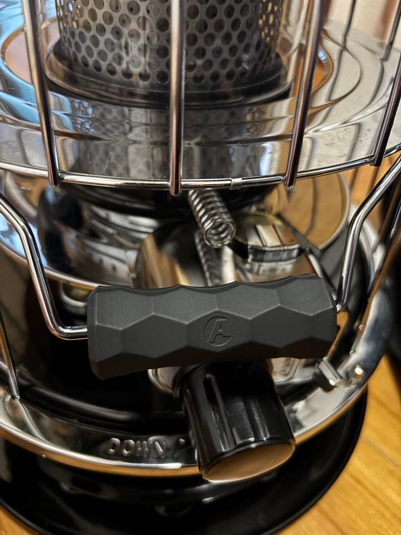 アルパカストーブ 木製スタンド、アシグリップ、専用ケース付き