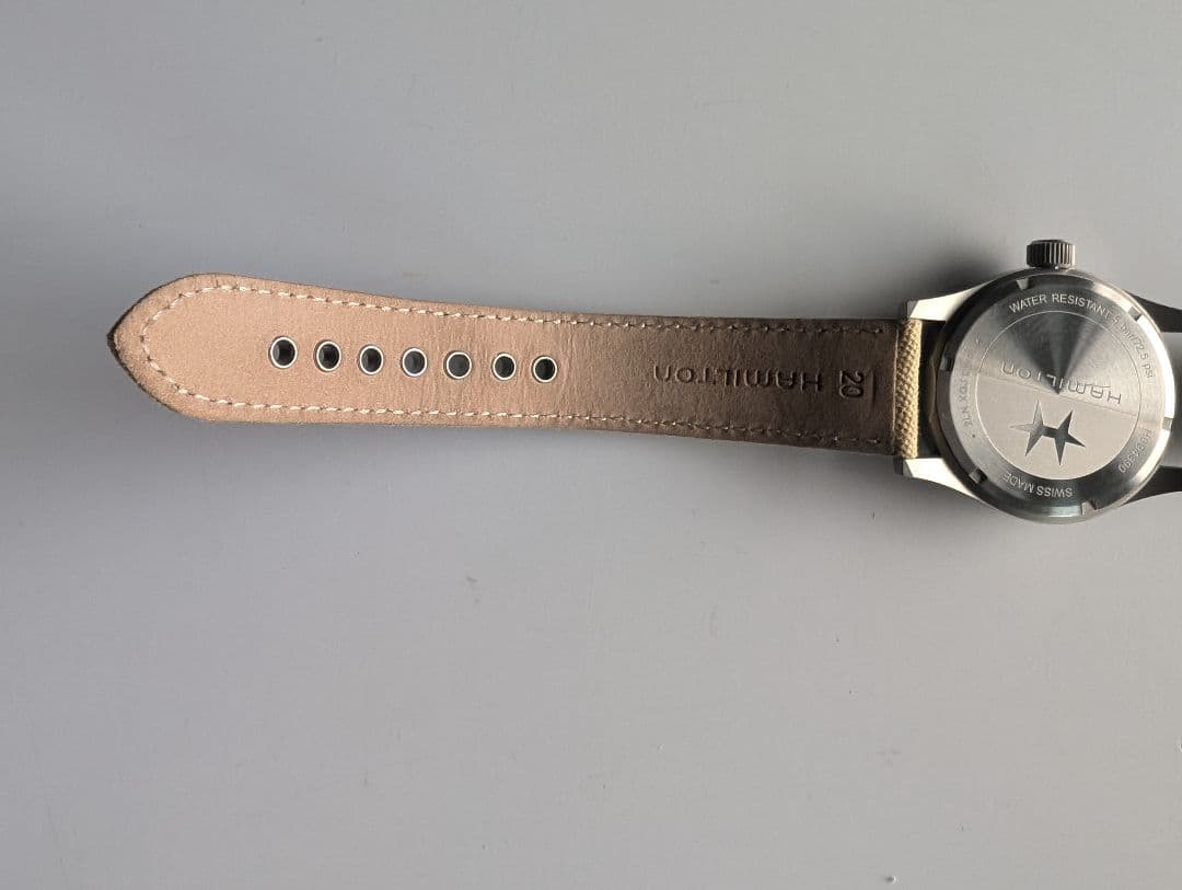 HAMILTON Khaki Field 手巻き時計 ブラック