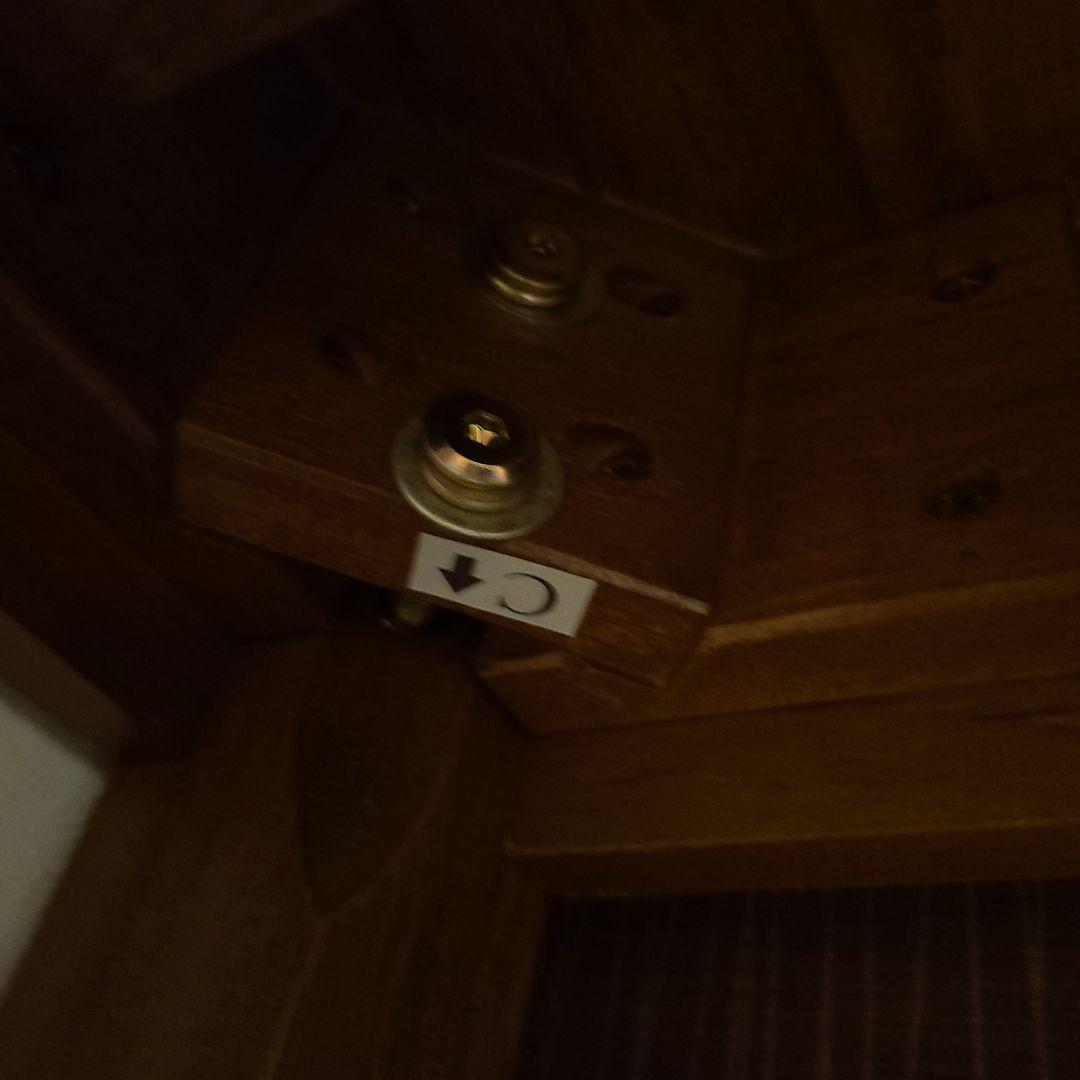 【チーク無垢材使用】デスク　学習机　テーブル　アジアン家具