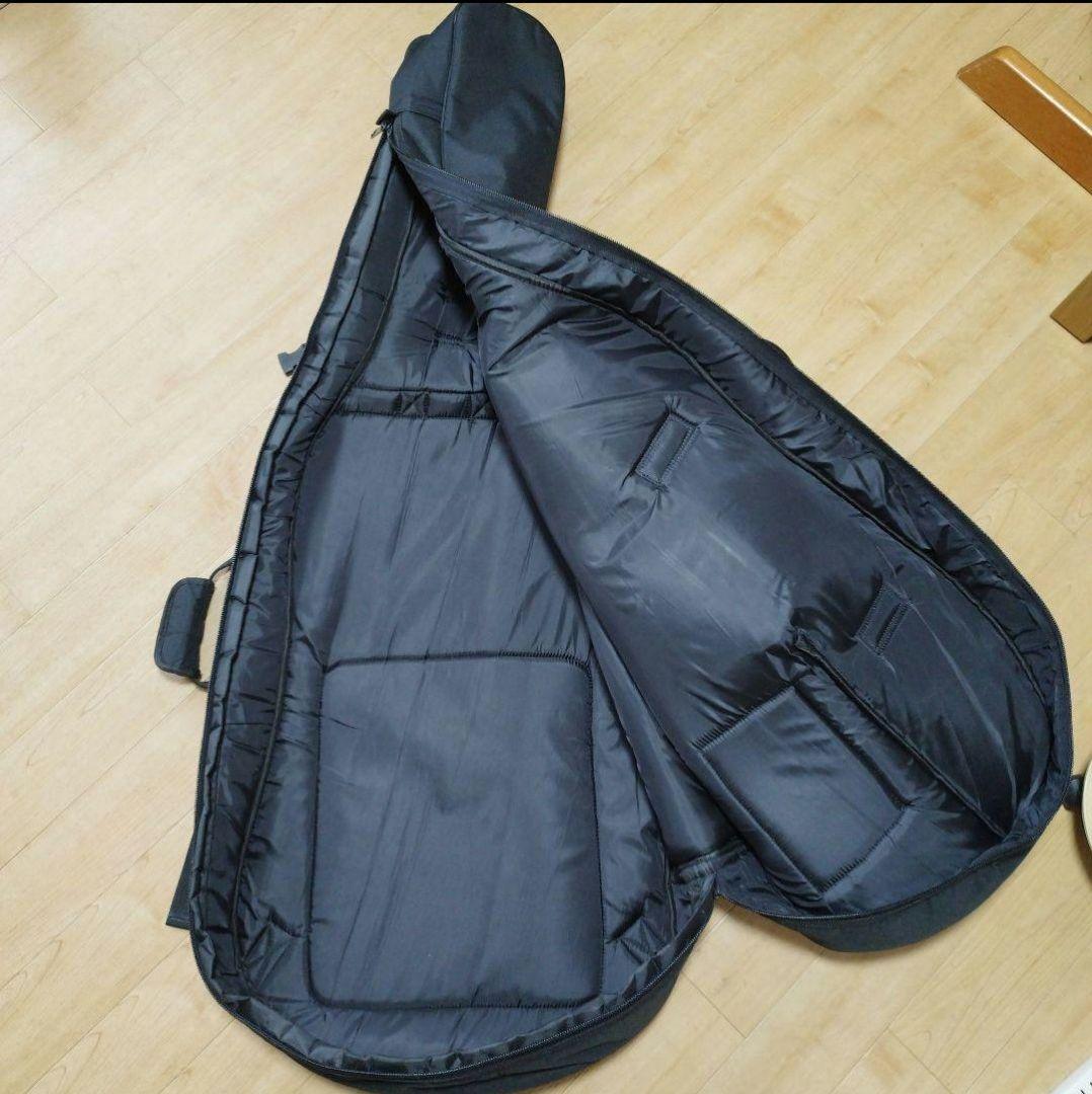 チェロ　ソフトケース　フルサイズ　黒