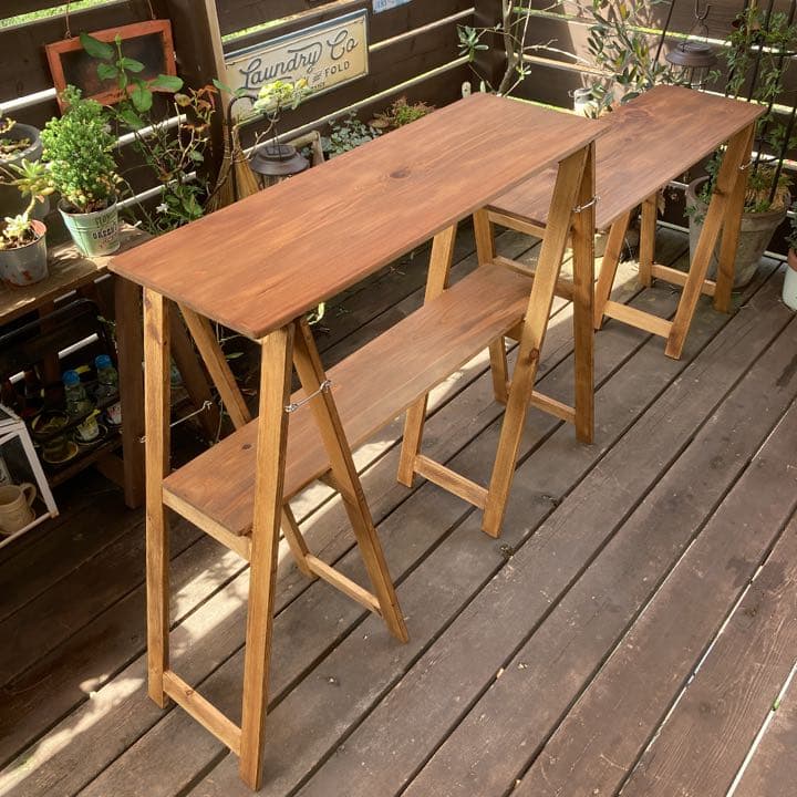 木製 アウトドアキッチンテーブル キャンプラック キャンプ アウトドア