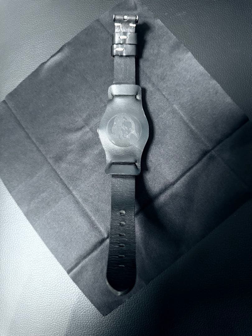 OUT OF ORDER HY 10 ATM 防水 レザーベルト時計