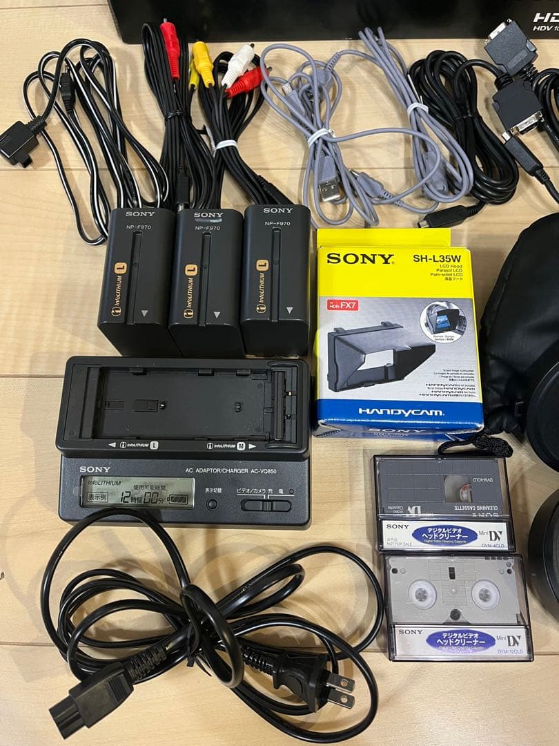 〈レア〉SONY HDR-FX7 ビデオカメラ 本体 完全セット