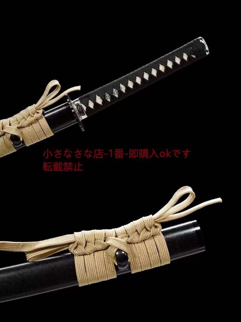 T 8鋼焼刃『ソウルロ』武具　刀装具　日本刀　模造刀 居合刀