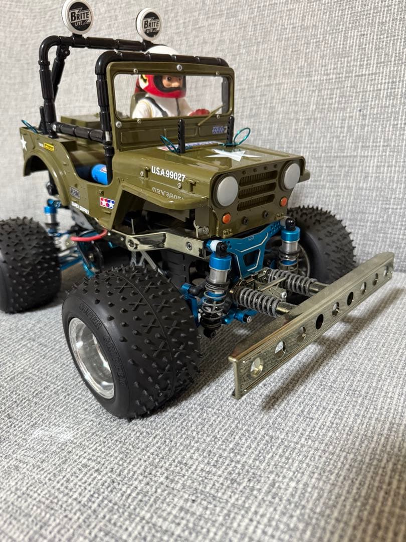 12月10日まで.タミヤ ワイルドウィリー2 XB カスタム車 フルセット