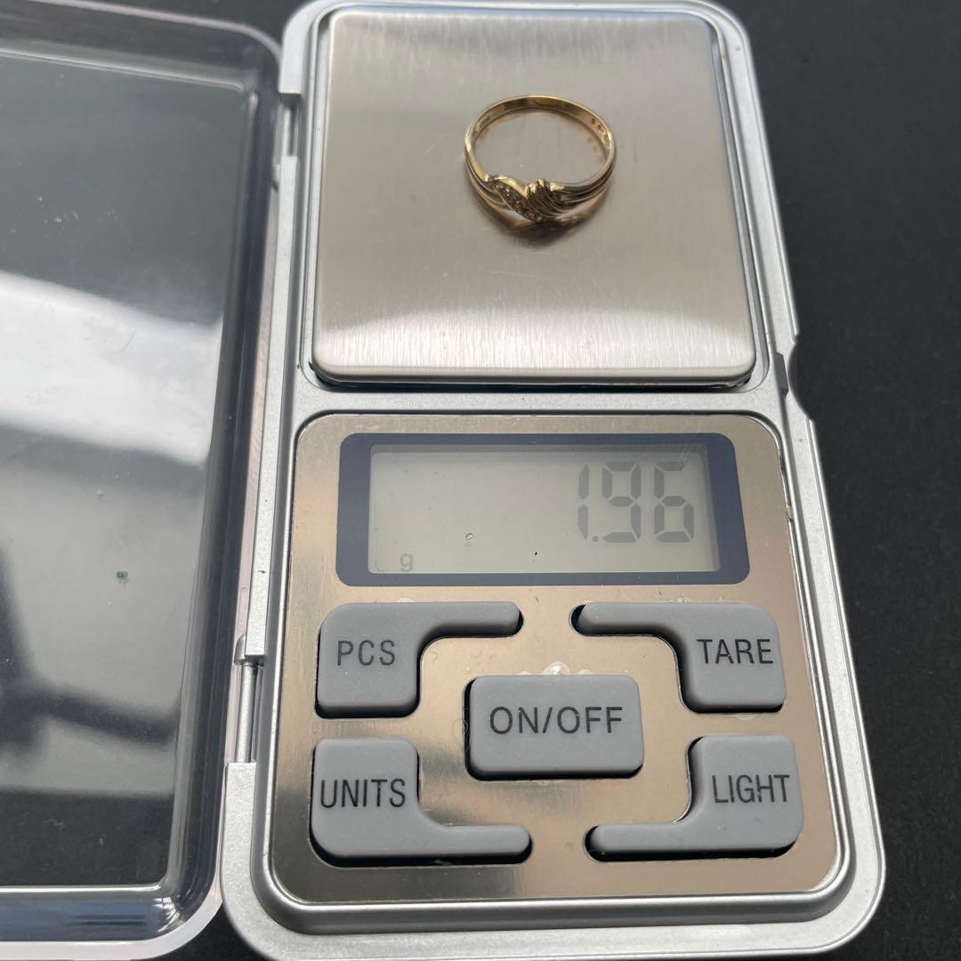 ジュエリーマキ　K18リング　18金指輪　ダイヤモンドリング　18金　k18