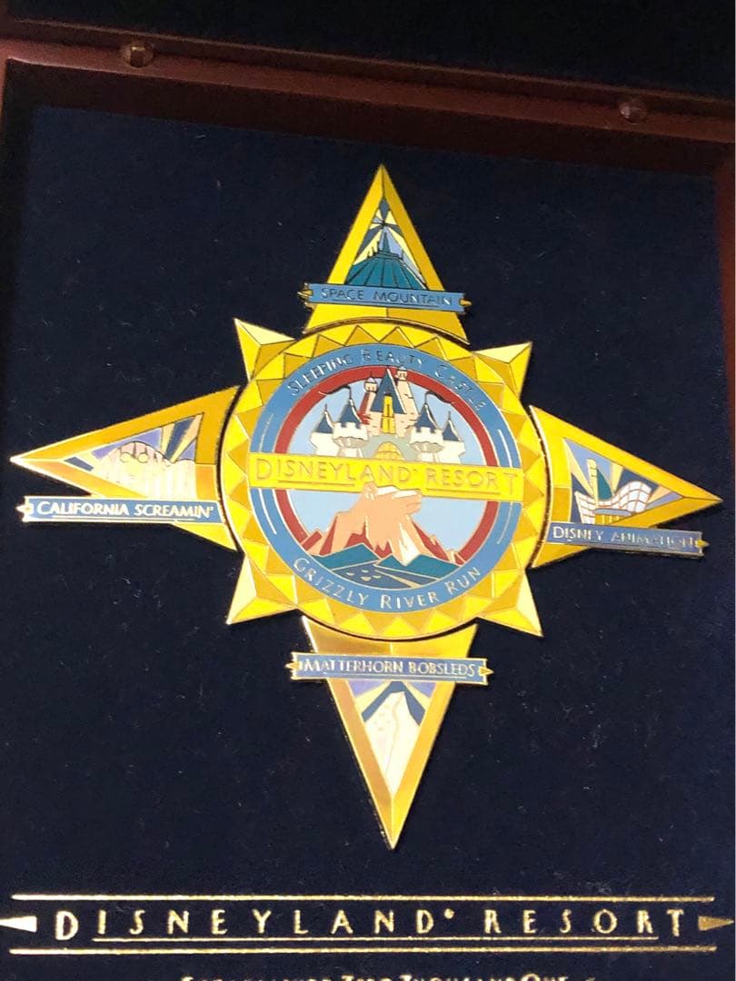 限定 貴重 Disneyカルフォルニア ディズニーランド コンパス