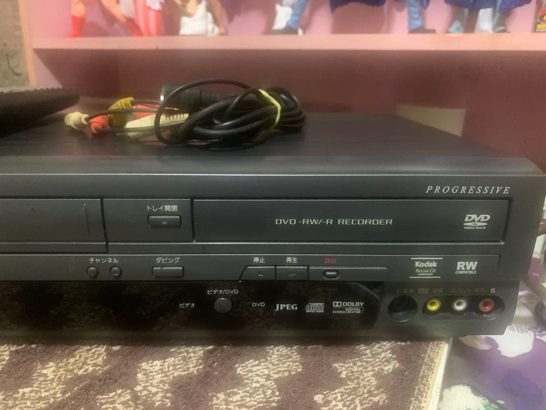 N264 地上デジタルチューナー内蔵 ビデオー体型DVDレコーダ DXR160V