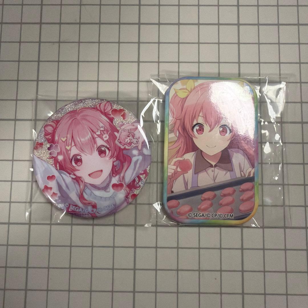 プロセカ 桃井愛莉 缶バッジ 46B スクエア缶バッジ 19A - メルカリ