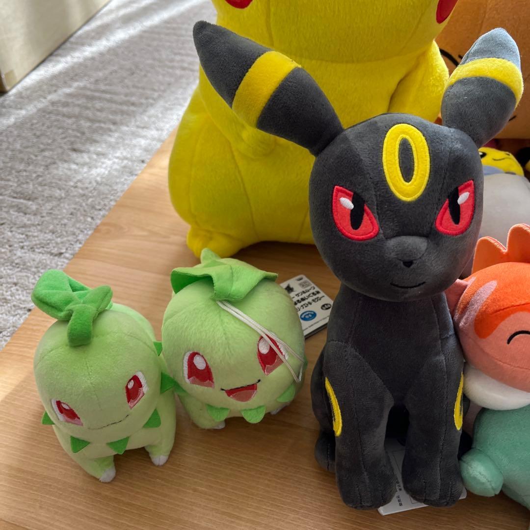 ポケモン ぬいぐるみ セット 約✨20個 ポケモンポール7個 - メルカリ