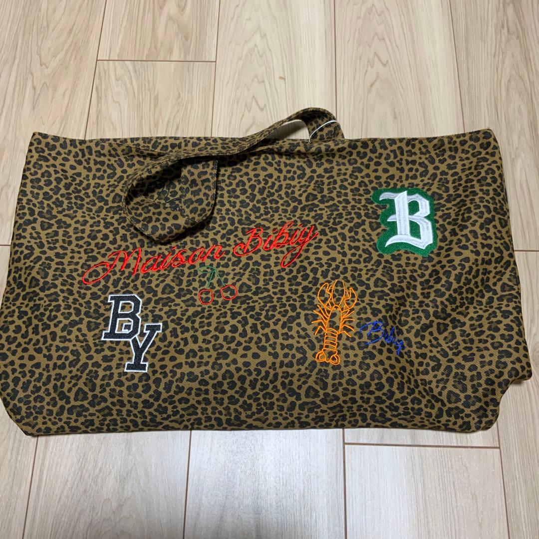 MAISON BIBIY.LEOPARD TOTE - メルカリ