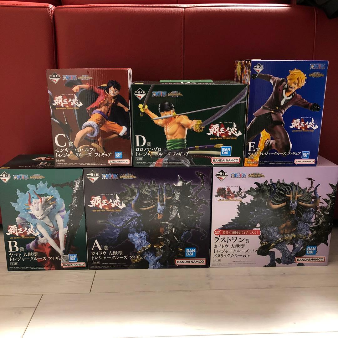 一番くじ　ワンピース　覇王ノ兆　ラスト　カイドウ　ヤマト　フィギュア　フルコンプ