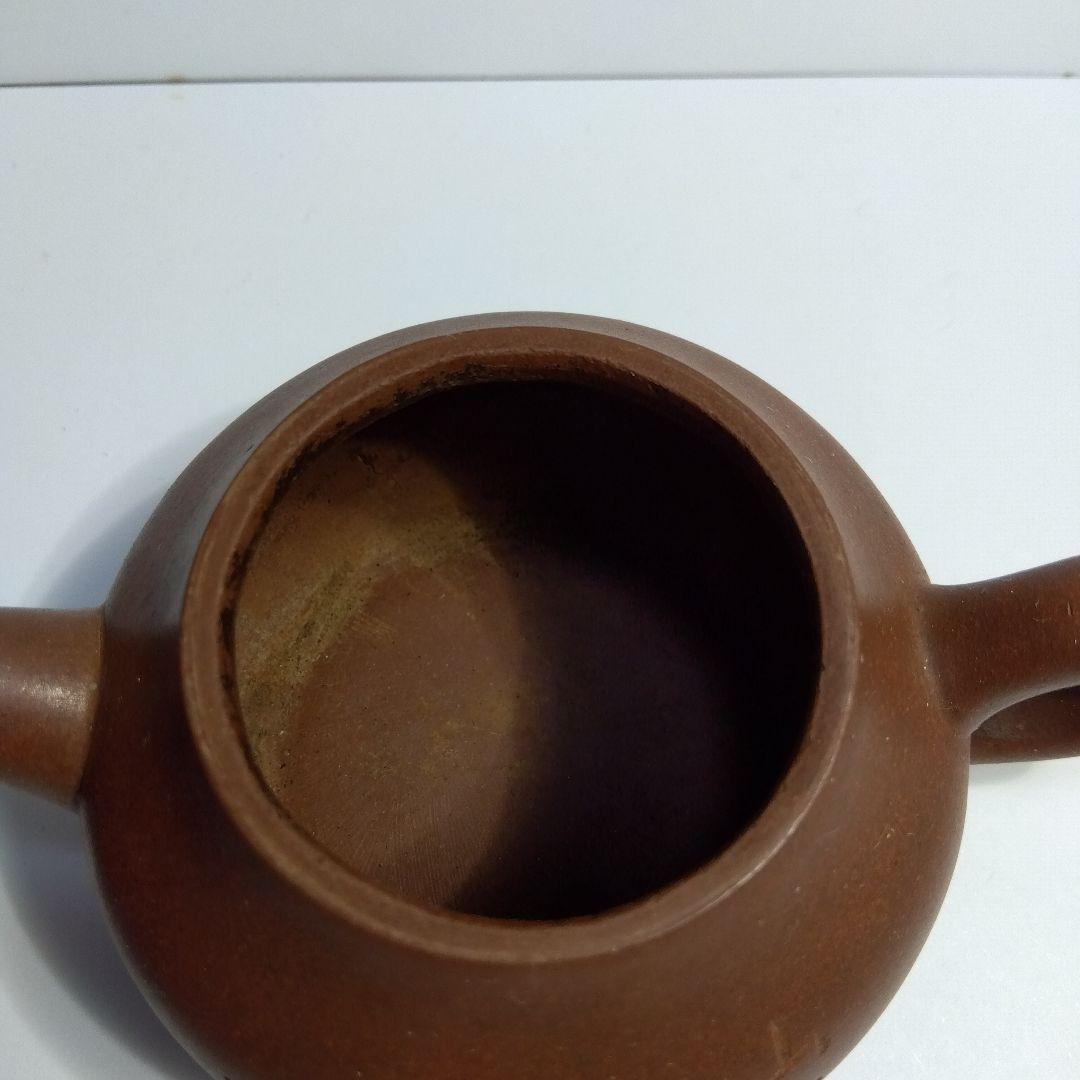 唐物 朱泥 急須 煎茶器 漢詩 蓋の内側に3か所ホツ有り - メルカリ