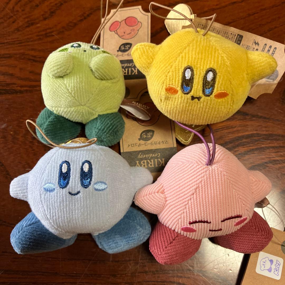 【カービィ部屋を作ろう！】星のカービィ　ぬいぐるみ　コーデュロイ　１２体