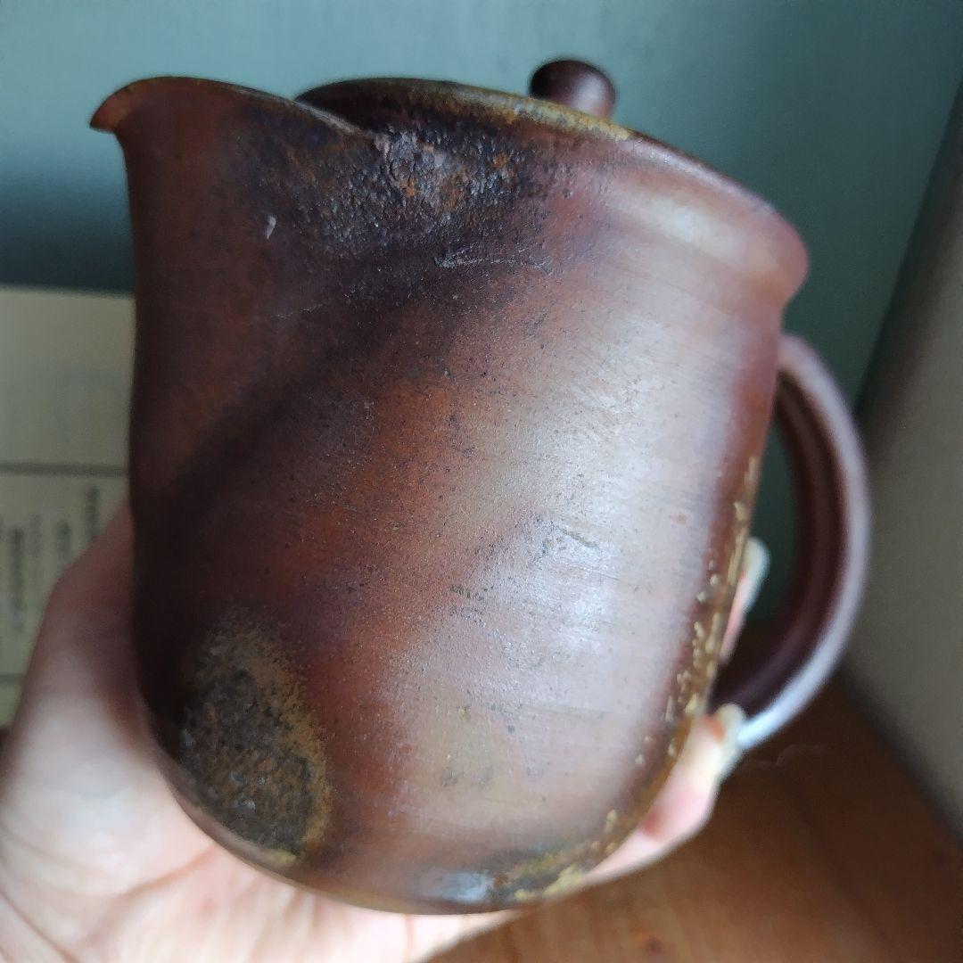 備前焼 松本篤治 急須＆湯呑みセット 煎茶 茶器 岡山 伝統工芸士 宝瓶