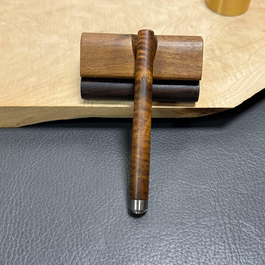 138ハワイアンコアPG-5用カスタム木軸　低重心Rタイプ　ステンレス