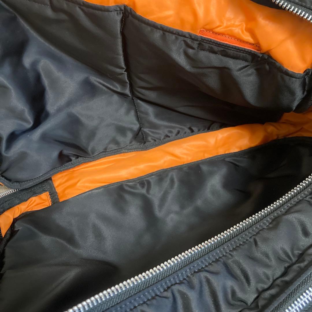 美品　新型　ポーター　ビジネスバッグ　3way　リュック　タンカー　2層　　黒