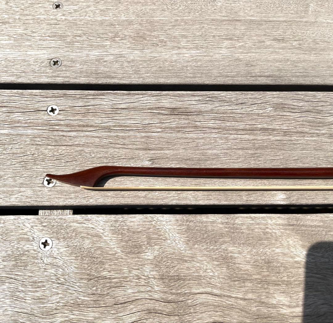 日本製　ヴィオラ ダ ガンバ 弓　ソフトケース付き