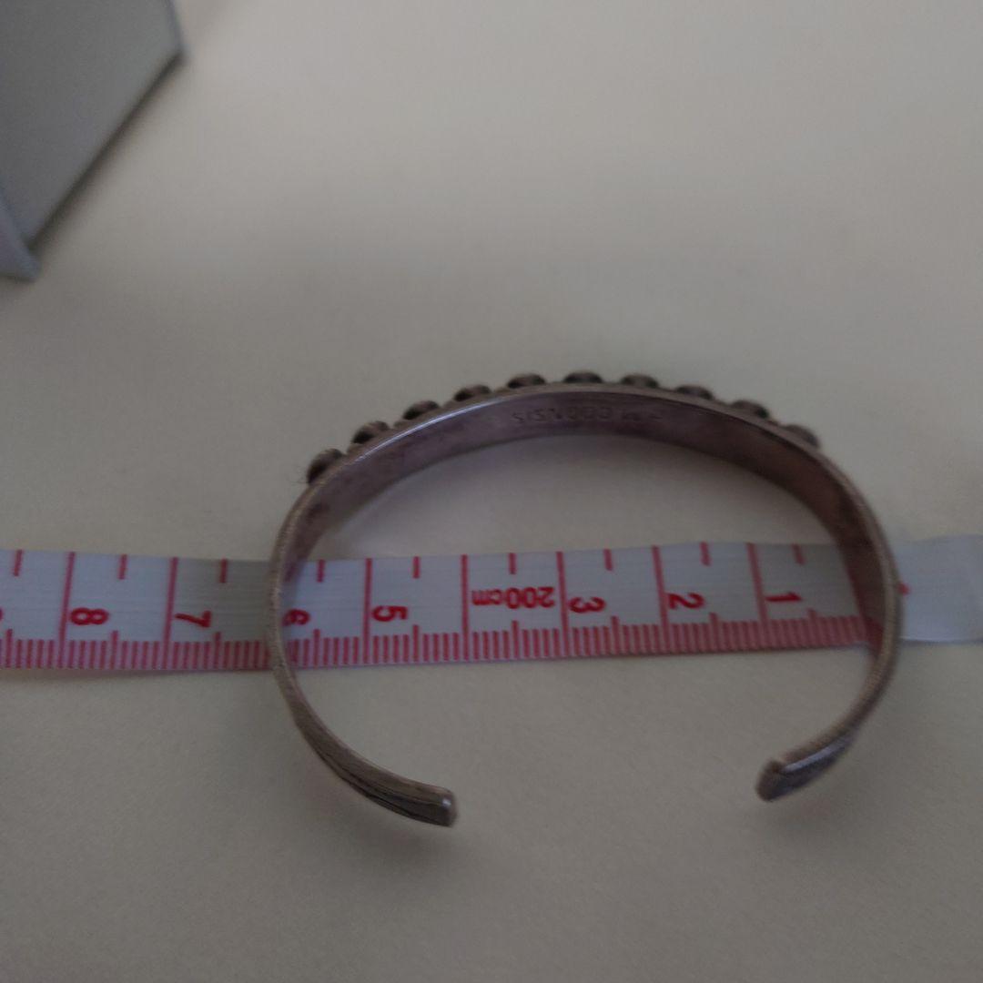 ズニ族 H.M COONSIS刻印あり シルバーバングル