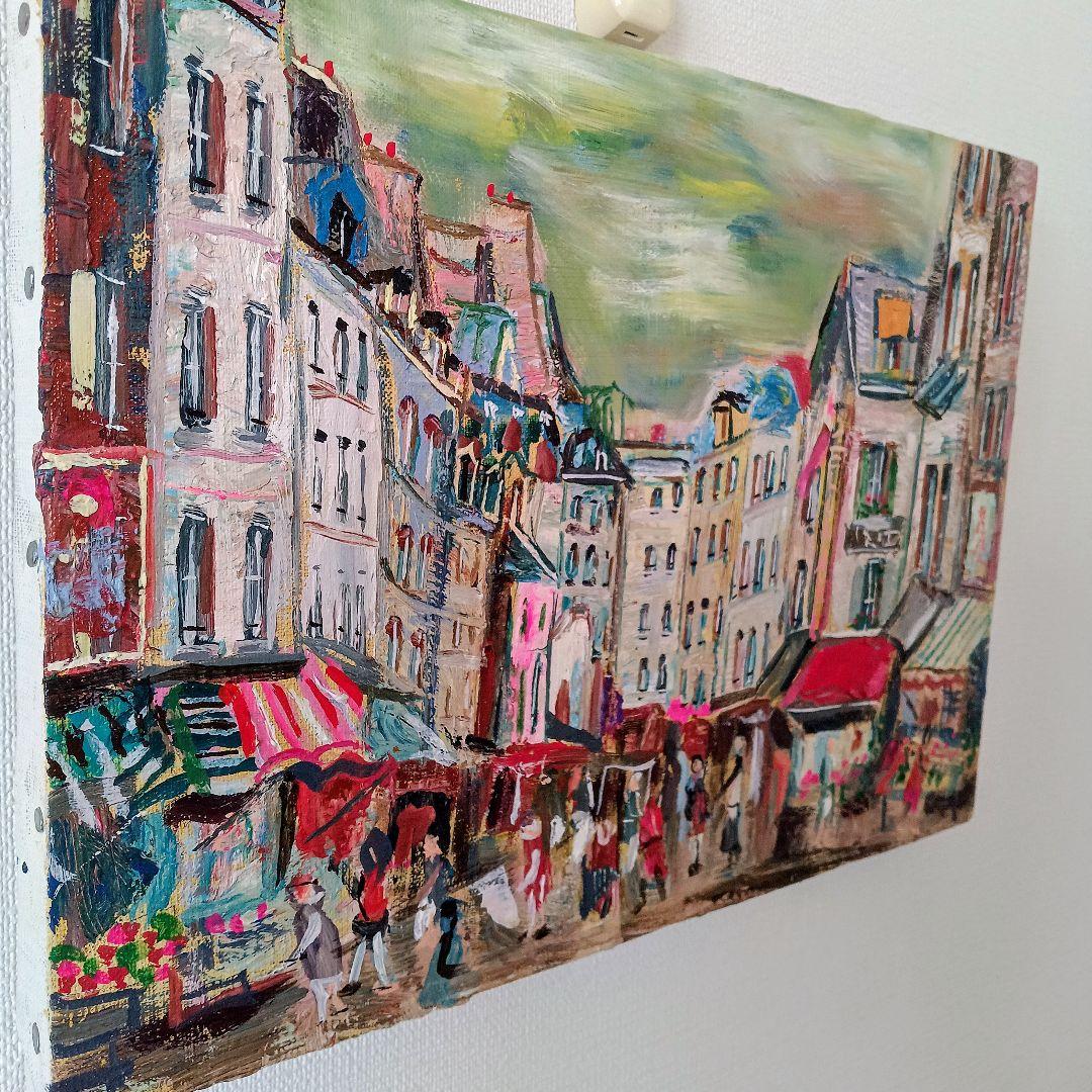 小澤勇寿郎　ムフタールの市場　豪華額装