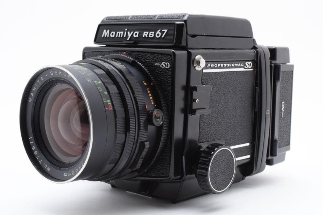 ☆極美品☆マミヤRB67PROSDファインダー・レンズ・中間リング付属#1036