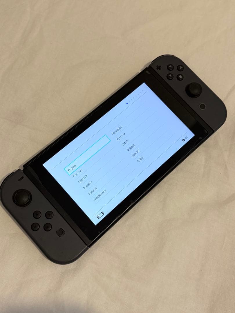 【Joy-Con4つ】Nintendo Switch グレー 本体 付属品一式