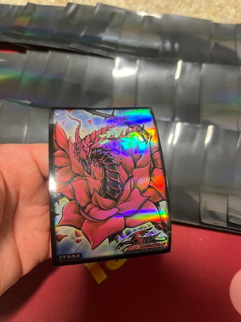 遊戯王　ブラックローズドラゴンスリーブ71枚