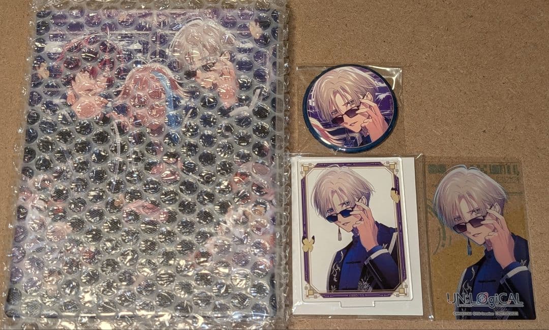 UN:LOGICAL アンロジカル ブロッコリー パネルアクスタ缶バッジカード戎