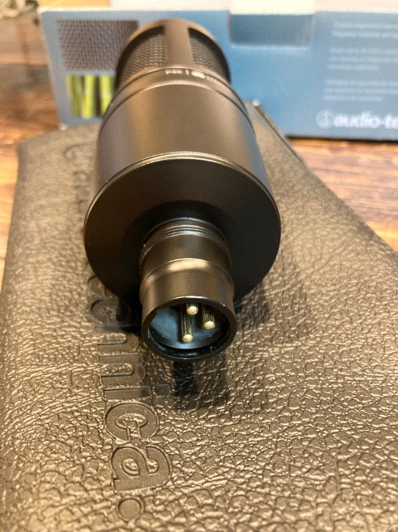 audio-technica AT2020　コンデンサマイク　美品