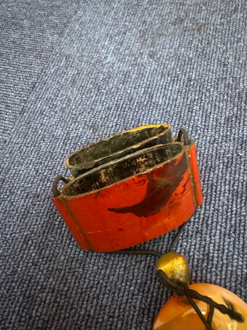 1688  印籠 提げ物 蒔絵　時代物