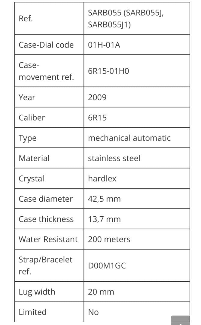 セイコー　プロスペック　SARB055