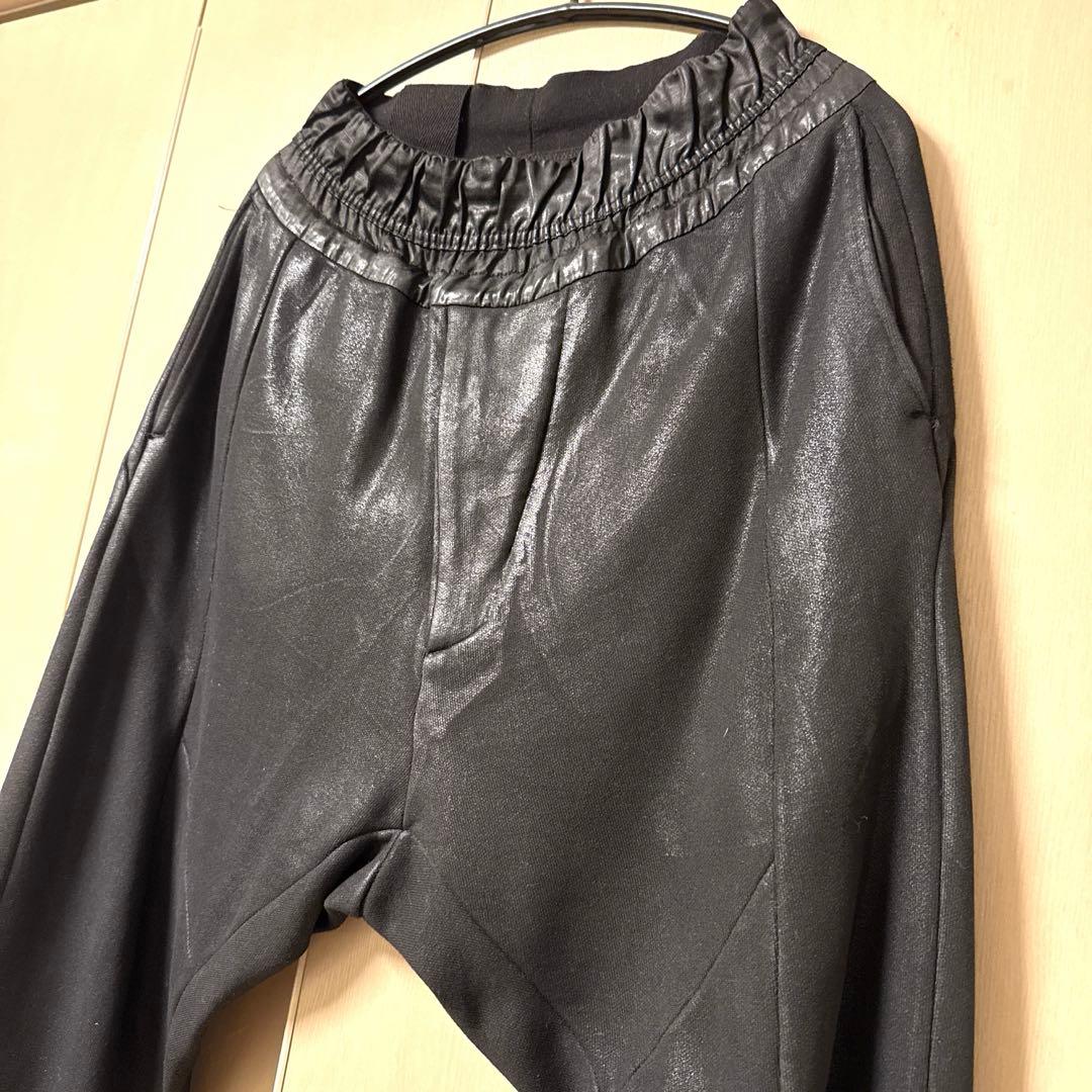 JULIUS コーティング シームドクロッチパンツ メンズ