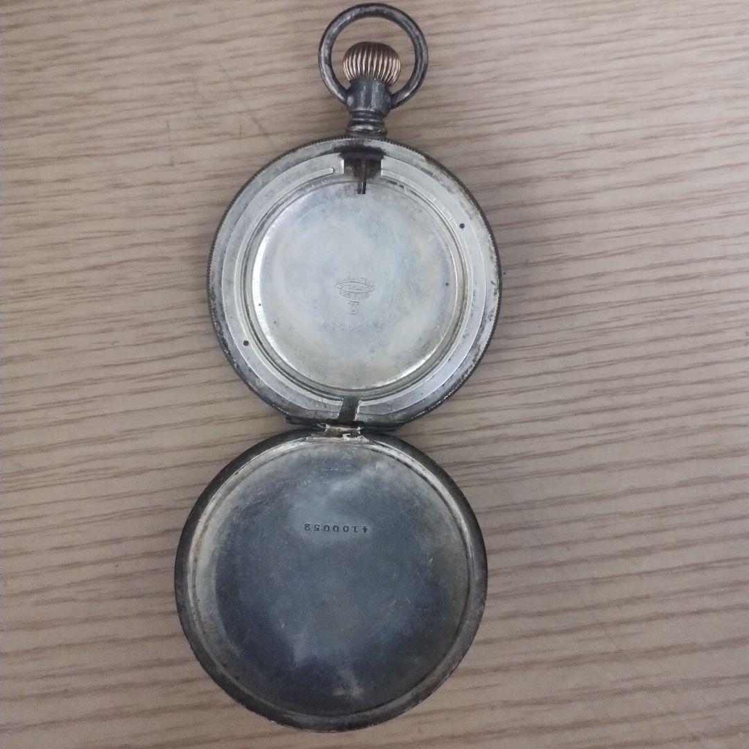 k*3様 シルバー 懐中時計のカバー