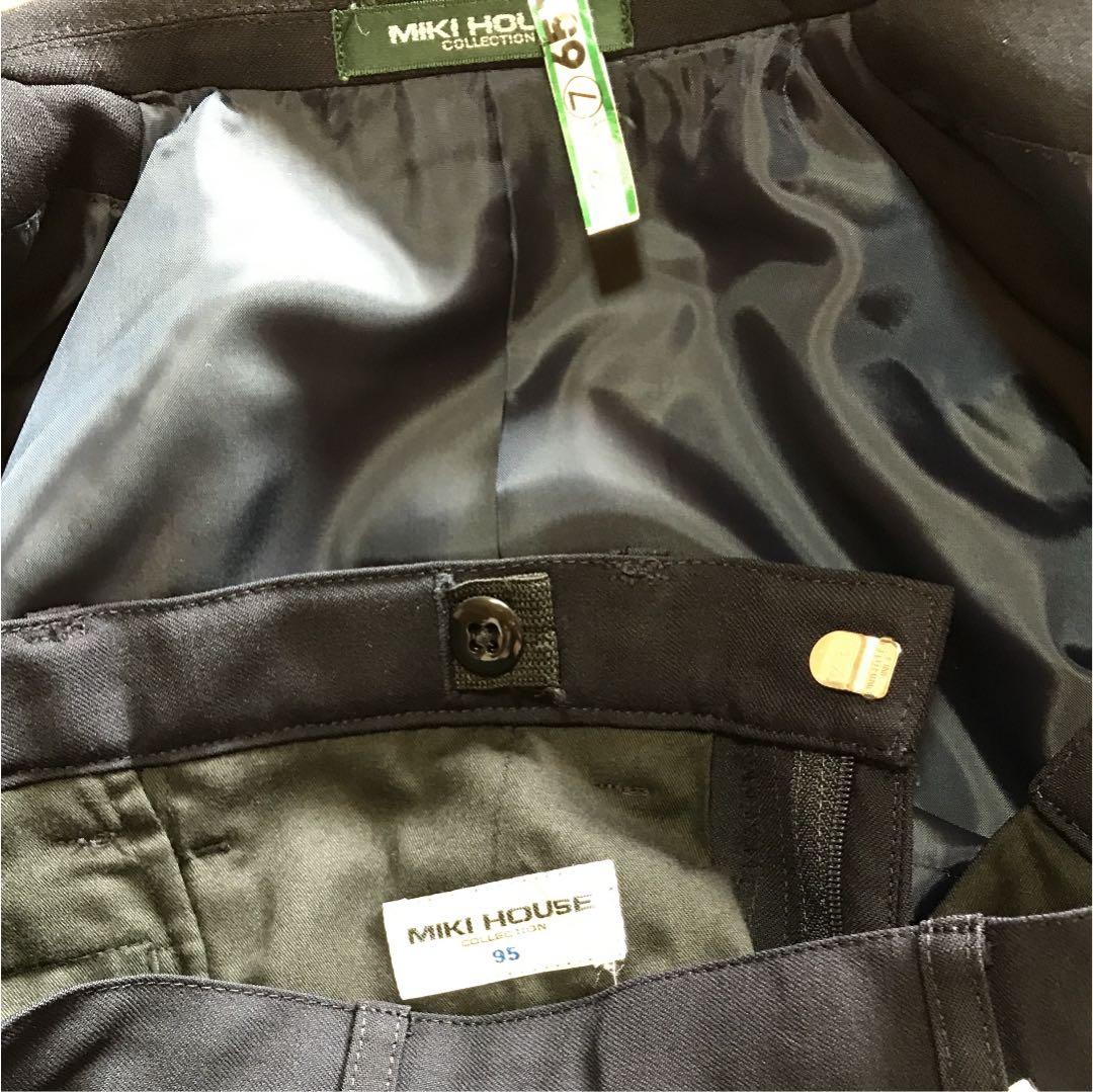 男の子 スーツ 95 ミキハウス