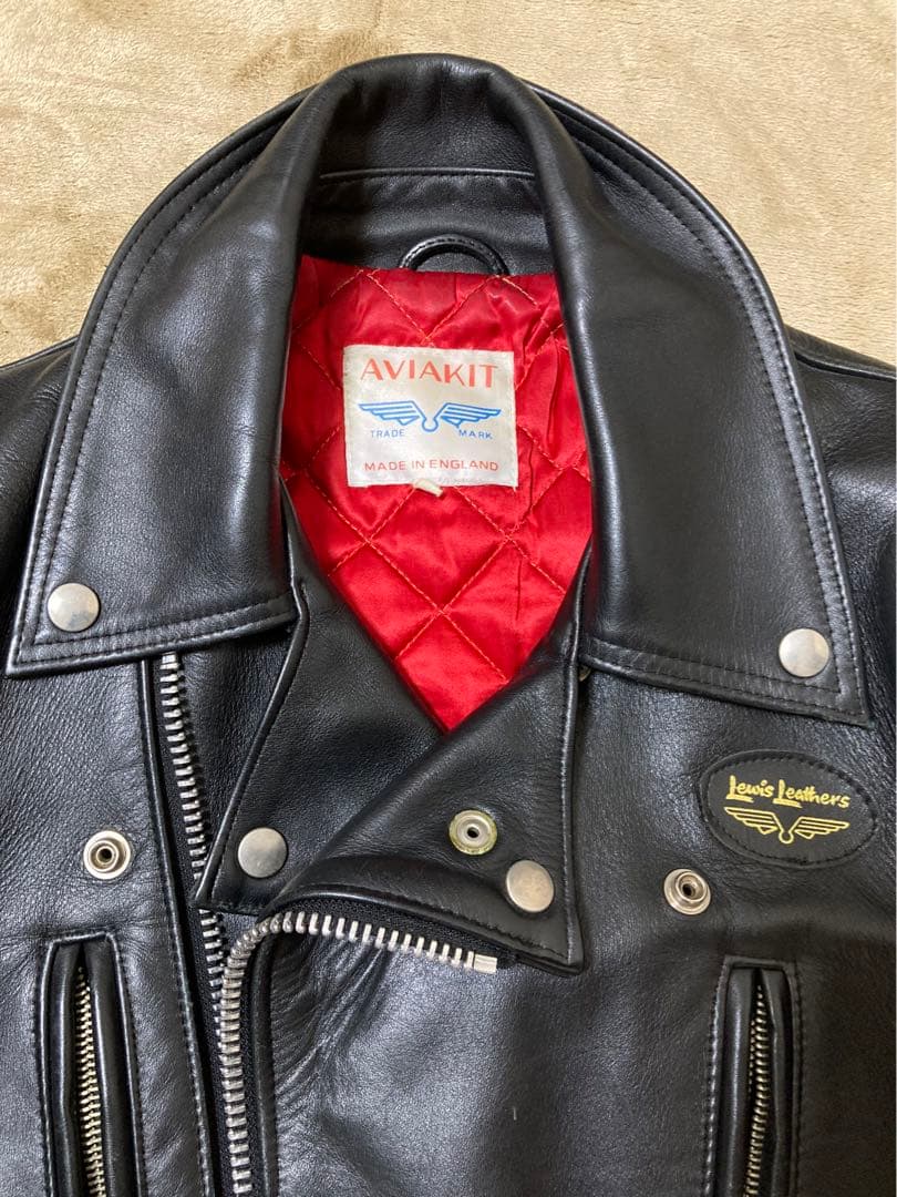 美品/激レア✨schott ライダースジャケット 147 本革 ブラック 38