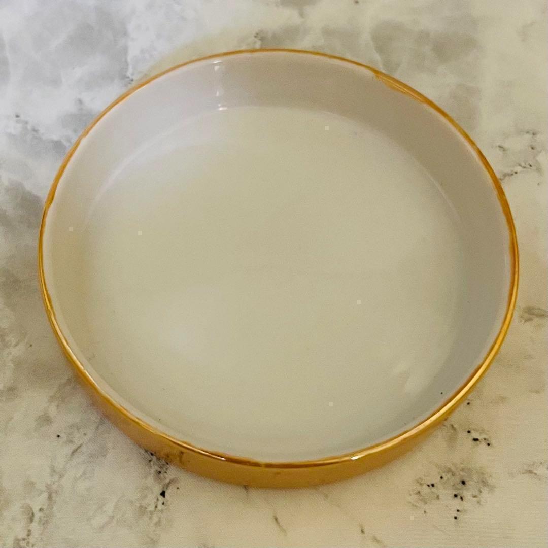 オールドノリタケ/デコレディ/パフケース】アールデコ/ラスター彩/パウダー