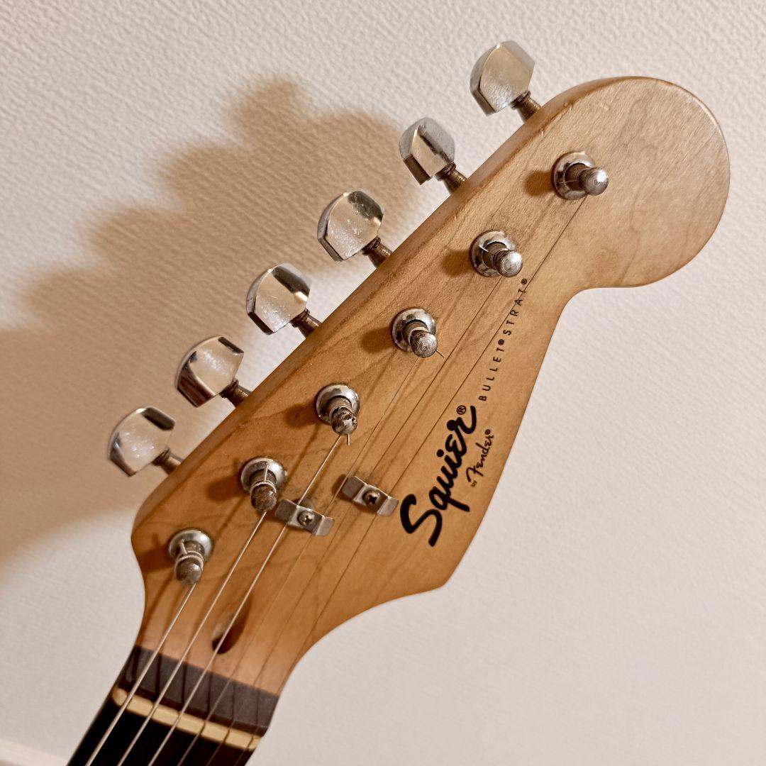 メンテ済｜Squier エレキギター ストラトキャスター ダコタレッド