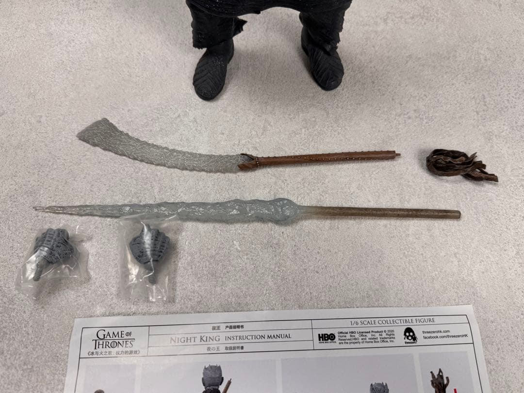 ゲームオブスローンズ 夜の王 ナイトキング 1/6フィギュア