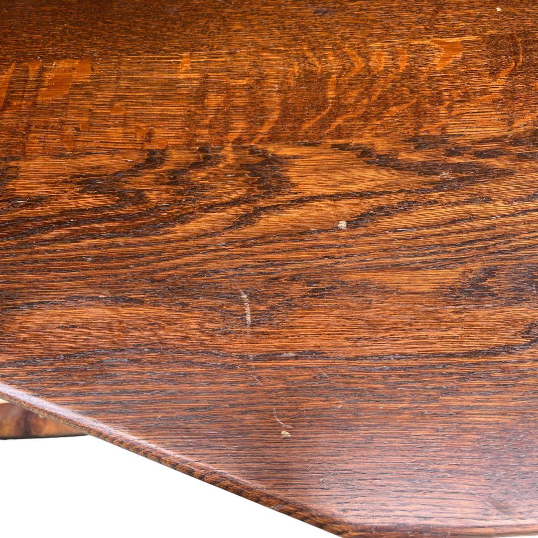 オランダ民芸家具 ネザーランズフォークロア 16角形 ダイニングテーブル