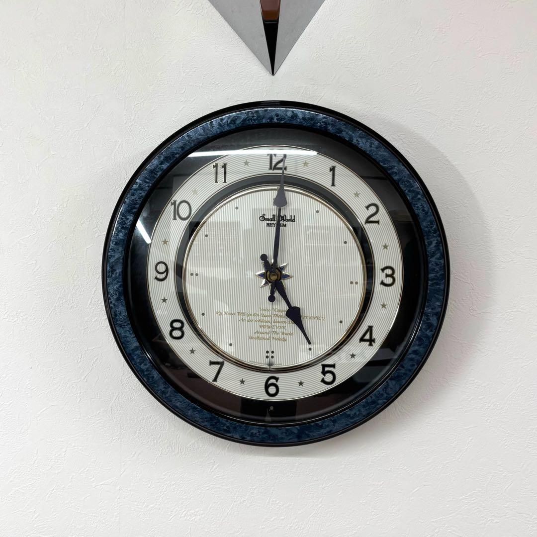 リズム時計　からくり時計　4MH754　Small World　スモールワールド
