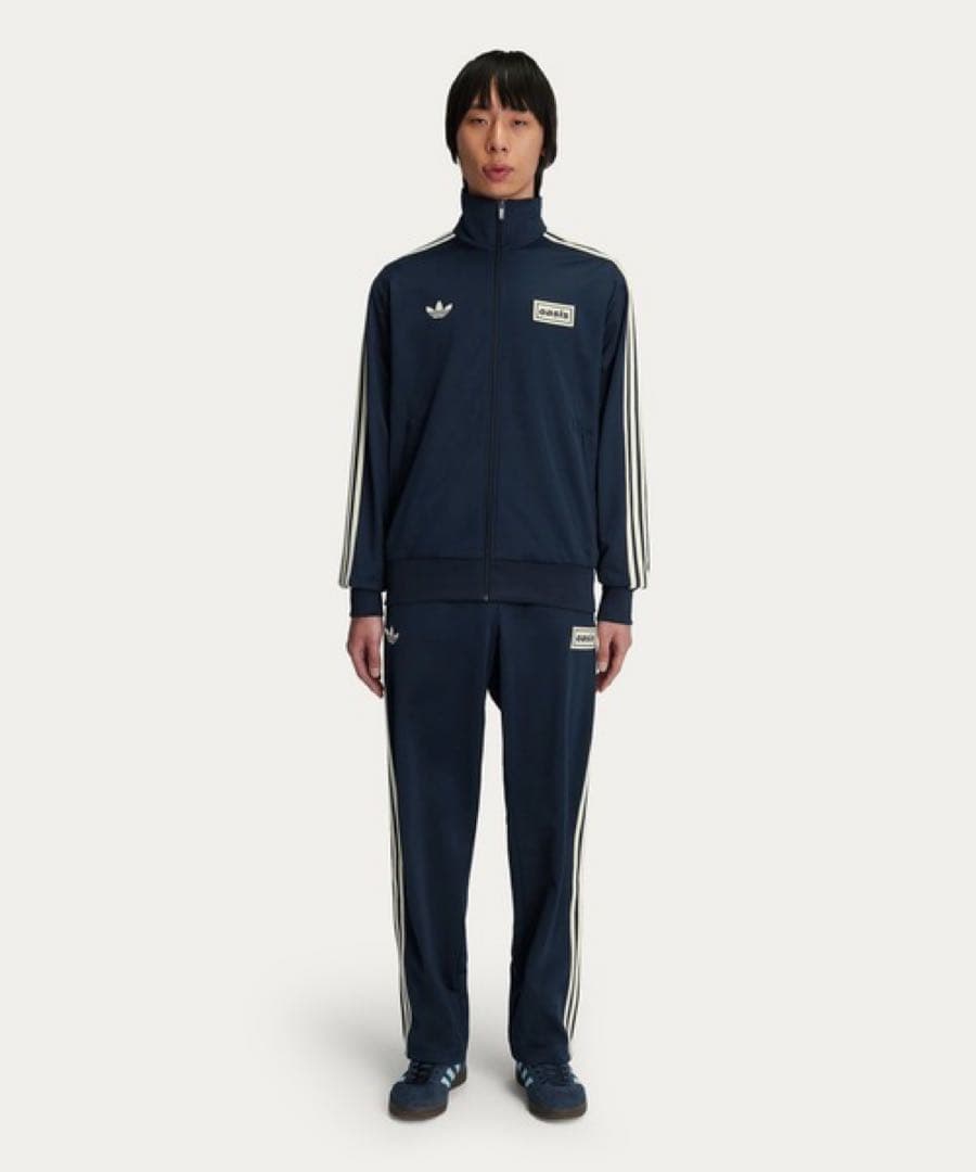 希少4XL】adidas OASIS アディダス オアシス ジャージ ネイビー