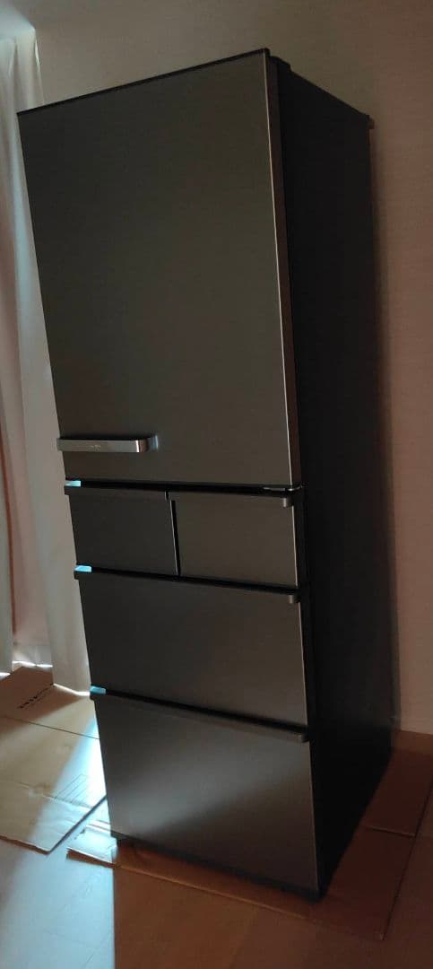 AQUA AQR-SV42H チタニウムシルバー （定格内容積415L）