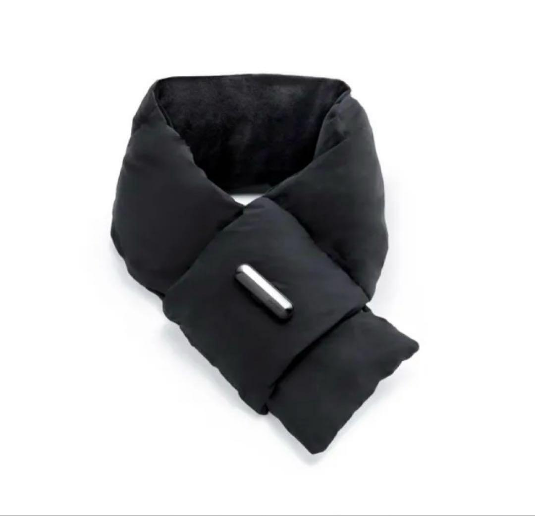 USB充電式 ブラックネックウォーマー