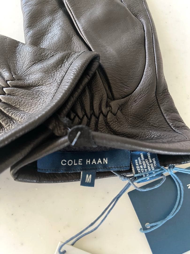 コールハーン COLE HAAN 本革 鹿革メンズ 手袋