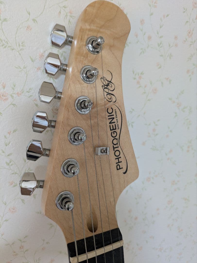 PHOTOGENIC ブルー　フォトジェニック　エレキギター